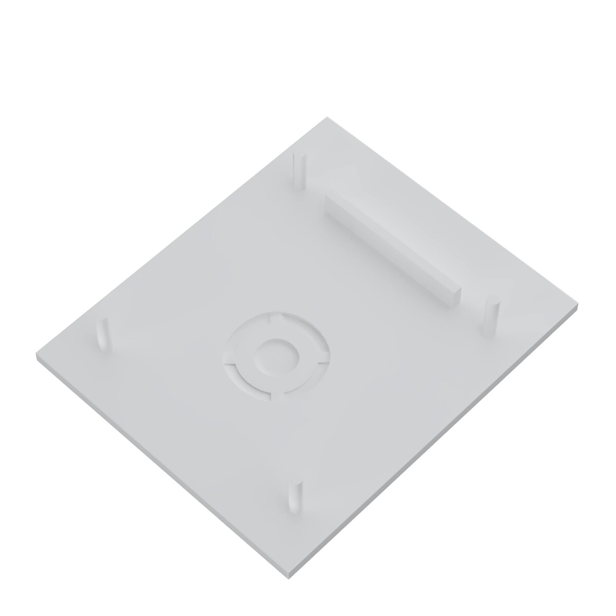 ST1005.569.00_01W ST1005.569.00 Заглушка к магнитному шинопроводу (2шт) ST-Luce Белый SKYLINE 48+ — изображение 1