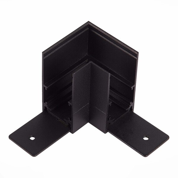 ST1007.419.00 Угол-соединитель для подвесного / накладного магнитного шинопровода  ST-Luce Черный SKYLINE 48+