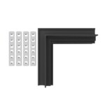 ST1007.449.12 Внутренний угол-соединитель для встраиваемого магнитного шинопровода под ГКЛ 12мм ST-L SKYLINE 48+ — изображение 2