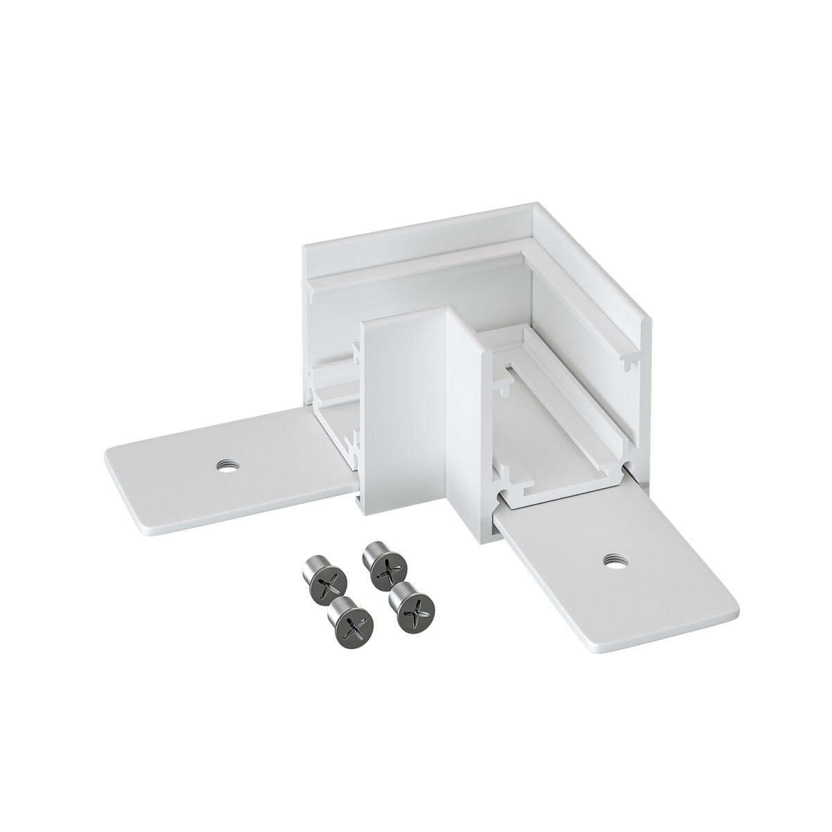 ST1007.519.00 Угол-соединитель для подвесного / накладного магнитного шинопровода  ST-Luce Белый SKYLINE 48+ — изображение 3