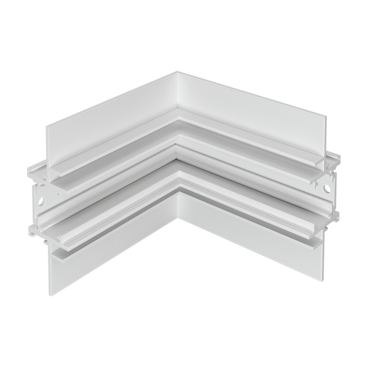 ST1007.549.12 Внутренний угол-соединитель для встраиваемого магнитного шинопровода под ГКЛ 12мм ST-L SKYLINE 48+ — изображение 2