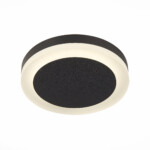 ST104.442.06 Светильник встраиваемый Черный LED 1*6W 4000K 468Lm Ra>80 120° IP20 D110xH20 170-240V Встраиваемые светильники — изображение 3