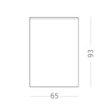 ST114.507.01 Светильник потолочный Белый GU10 1*50W  IP20 L65xW65xH93 220V Без ламп Накладные светильники — изображение 3