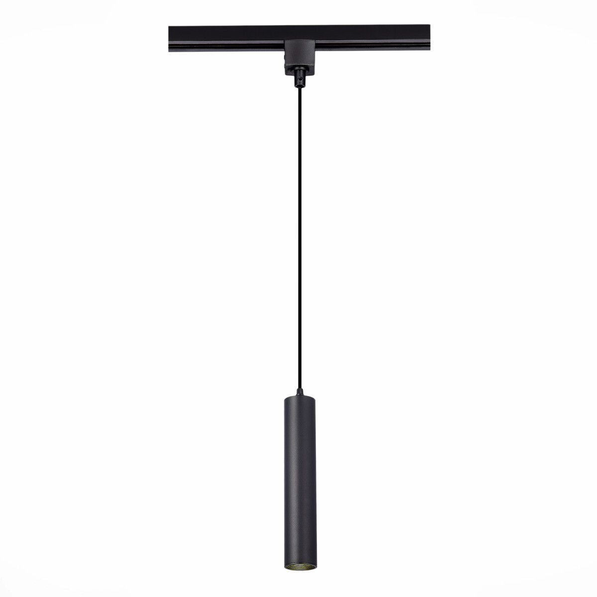 ST151.406.01 Светильник трековый Черный GU10 1*50W IP20 D54xH290 220V Без ламп BASE — изображение 1