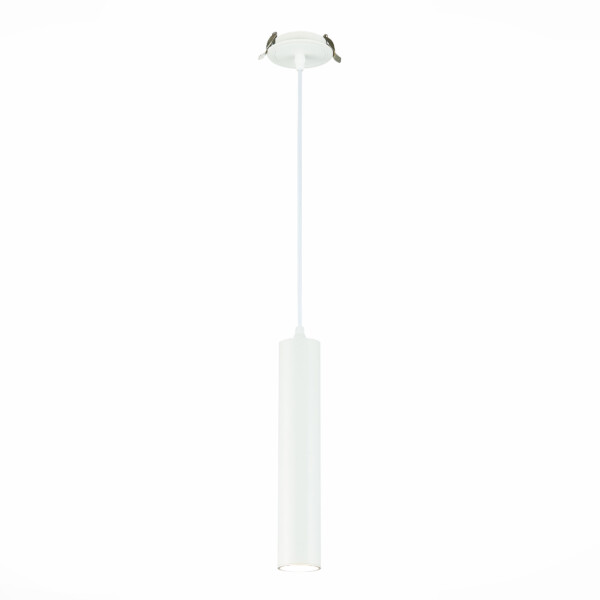 ST151.508.01 Встраиваемый подвесной светильник Белый GU10 1*50W  IP20 D54xH290 220V Без ламп Подвесные светильники