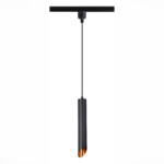ST152.416.01 Светильник трековый Черный GU10 1*50W IP20 D60xH400 220V Без ламп BASE — изображение 2
