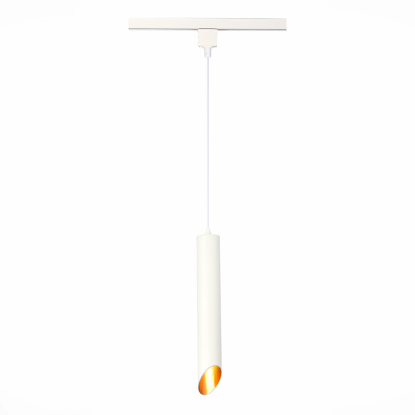 ST152.516.01 Светильник трековый Белый GU10 1*50W IP20 D60xH400 220V Без ламп BASE