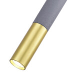 ST154.703.01 Светильник подвесной Серый GU10 1*5W IP20 D55xH410 180-240V Без ламп Подвесные светильники — изображение 3