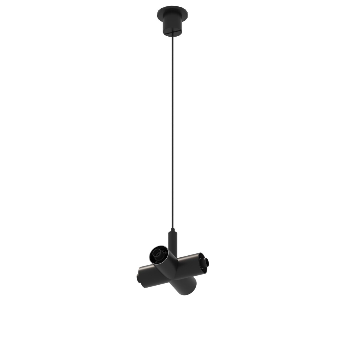 ST1601.479.00 Подвесной токопроводящий Х-коннектор ST-Luce Черный TECHNO — изображение 3