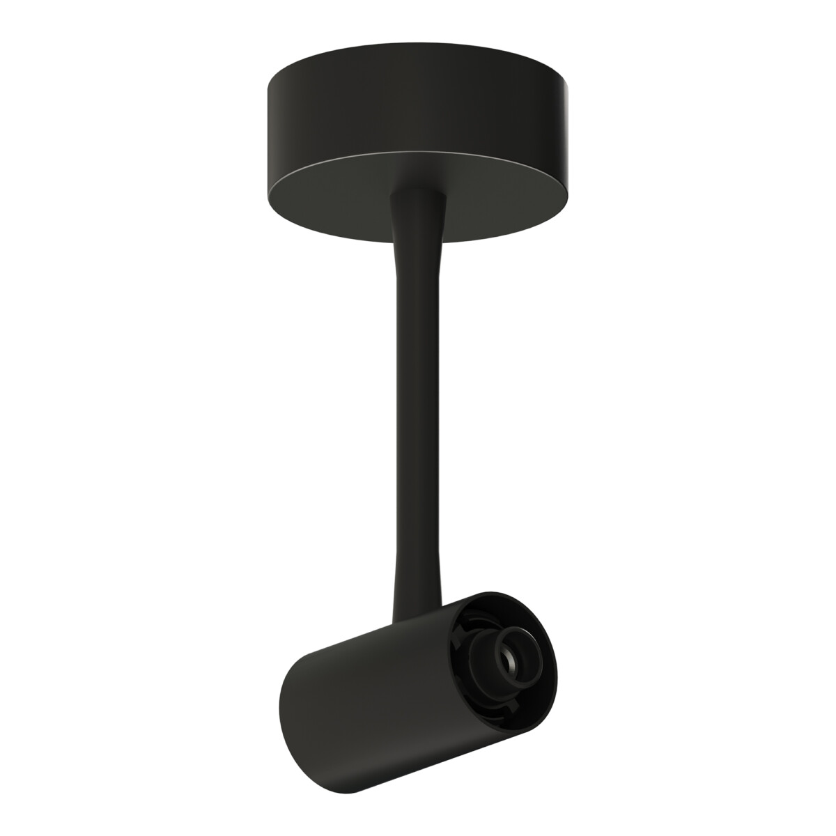 ST1602.409.00 Потолочное крепление с прямым соединителем ST-Luce Черный TECHNO — изображение 1