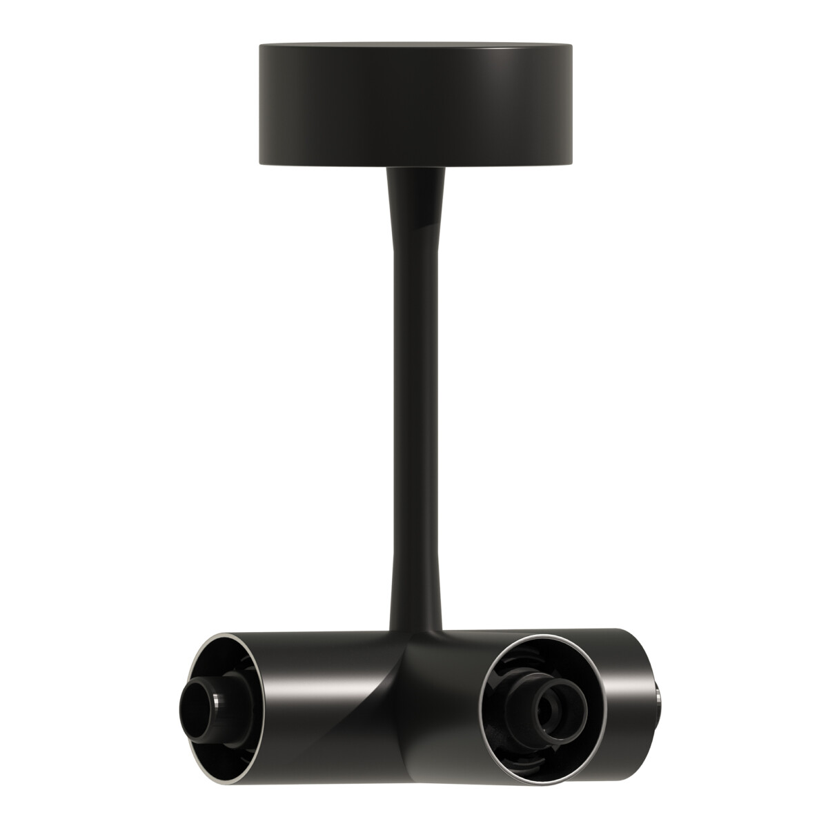 ST1602.459.00 Потолочный токопроводящий Т-коннектор ST-Luce Черный TECHNO — изображение 1