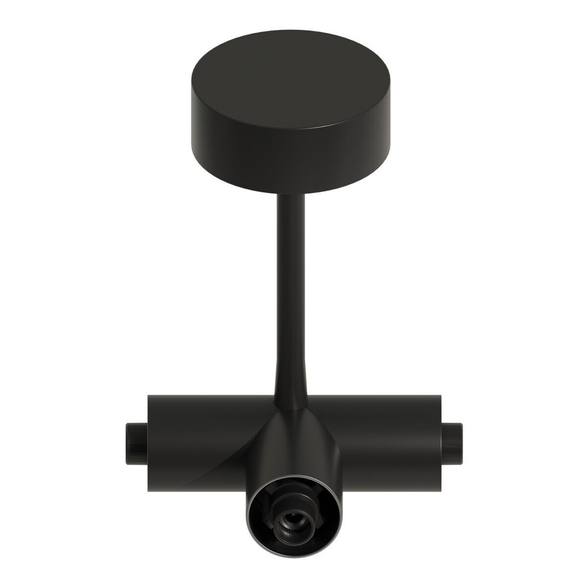 ST1602.459.00 Потолочный токопроводящий Т-коннектор ST-Luce Черный TECHNO — изображение 2