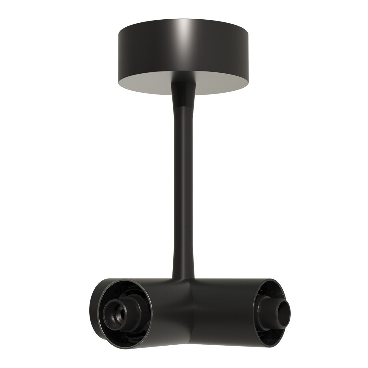 ST1602.459.00 Потолочный токопроводящий Т-коннектор ST-Luce Черный TECHNO — изображение 3