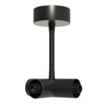 ST1602.459.00 Потолочный токопроводящий Т-коннектор ST-Luce Черный TECHNO — изображение 3