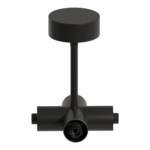 ST1602.469.00 Потолочный токопроводящий X-коннектор ST-Luce Черный TECHNO — изображение 2