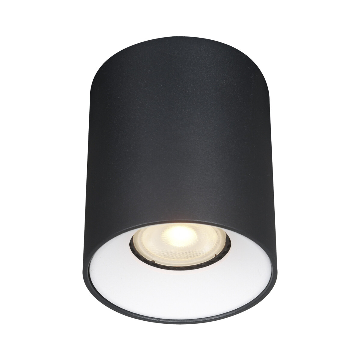 ST167.452.01 Светильник потолочный Черный GU10 1*50W IP20 D80xH95 220V Без ламп Накладные светильники — изображение 1