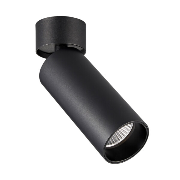 ST171.442.07 Светильник потолочный Черный LED 1*7W 4000K 560Lm Ra>90 60° IP20 D52xH130 220-240VV Накладные светильники