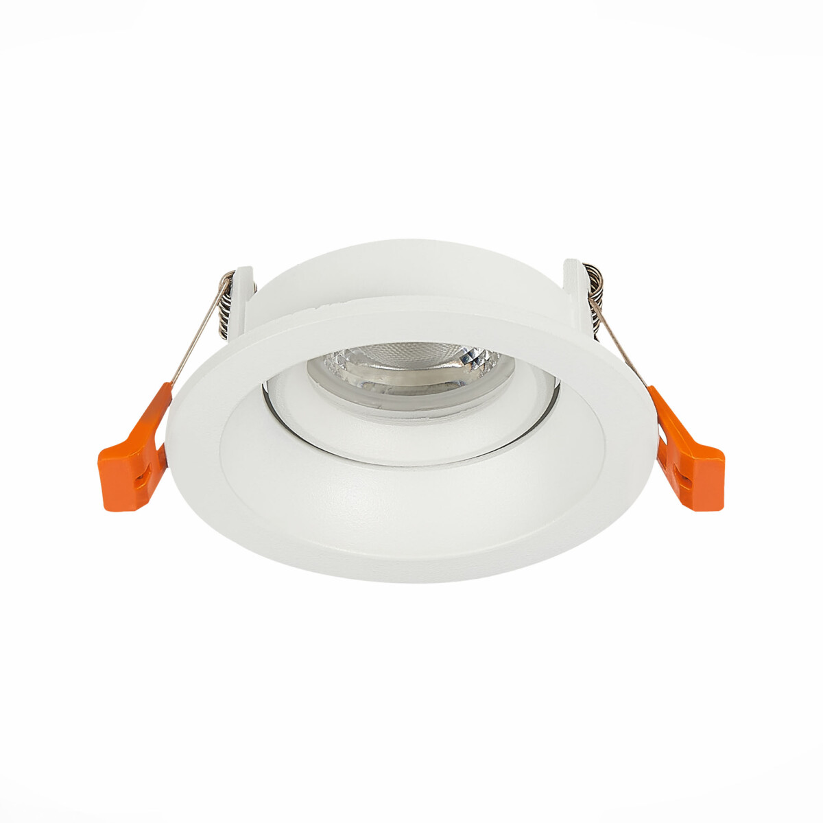 ST208.508.01 Св-к встр. Белый GU10 1*50W  D94xH40 220V Без ламп Встраиваемые светильники — изображение 2