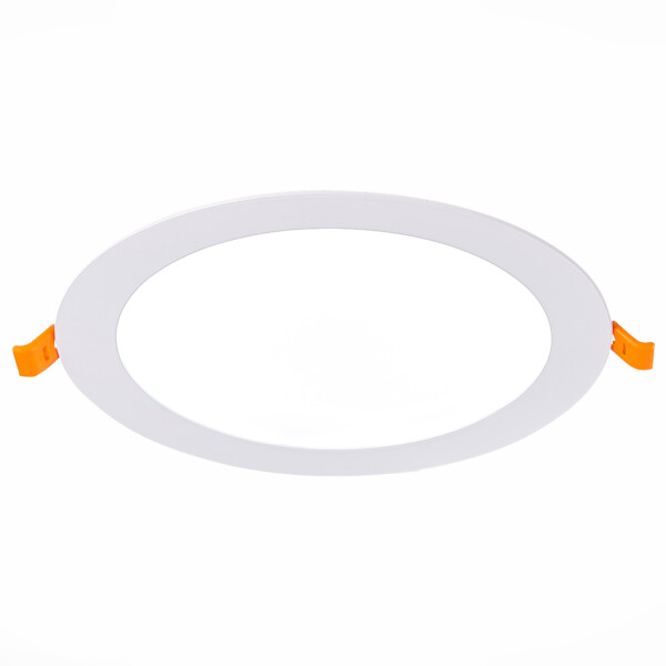 ST209.538.15 Св-к встр. Белый LED 1*15W 3000K 1 020Lm Ra80 110° IP20 D190xH8 90-265V Встраиваемые светильники