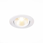 ST211.538.08.36 Св-к встр. Белый LED 1*8W 3000K 640Lm Ra80 36° IP20 D86xH50 220-240V Встраиваемые светильники — изображение 3