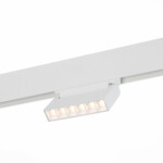 ST364.536.06 Магнитный трековый светильник белый LED 1*6W 3000K 532Lm Ra>80 36° IP20 L120xW22xH108 4 SKYLINE 48