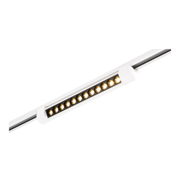 ST367.536.10 Св-к трек. Белый LED 1*10W 3000K 875Lm Ra90 24 IP20 L387xW49xH54 170-240VV BASE