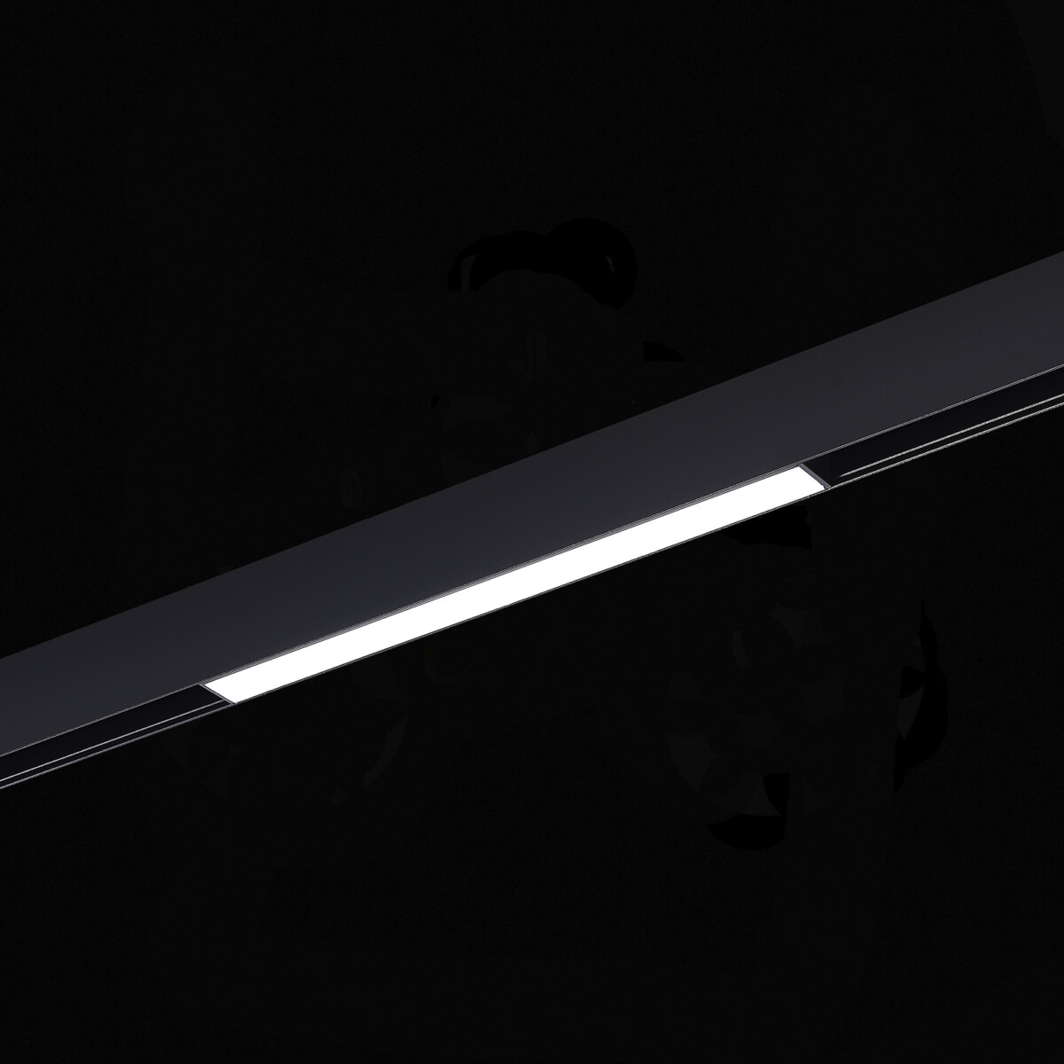 ST370.406.10 Магнитный трековый светильник SMART Черный LED 1*10W 3000K-6500K 960Lm Ra90 120° IP20 L SKYLINE 48 — изображение 1