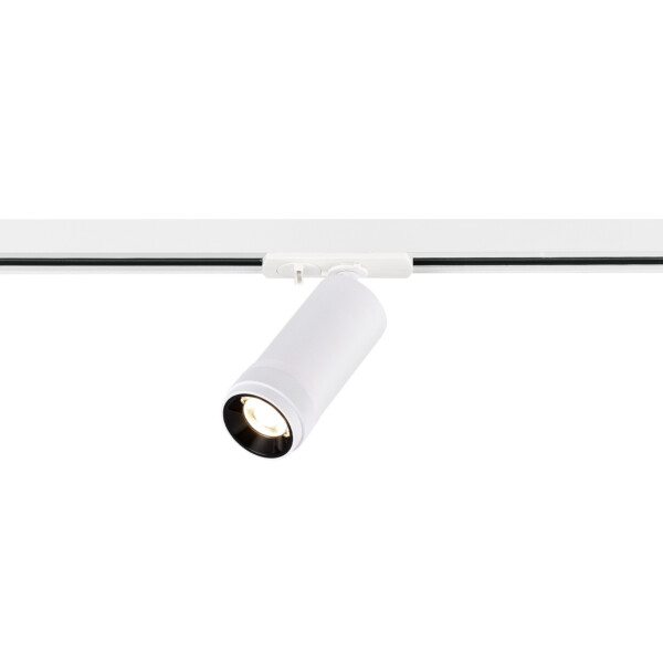 ST385.536.10 Св-к трек. Zoom Белый LED 1*10W 3000K 900Lm Ra 10-55° IP20 D55xH125 220V BASE