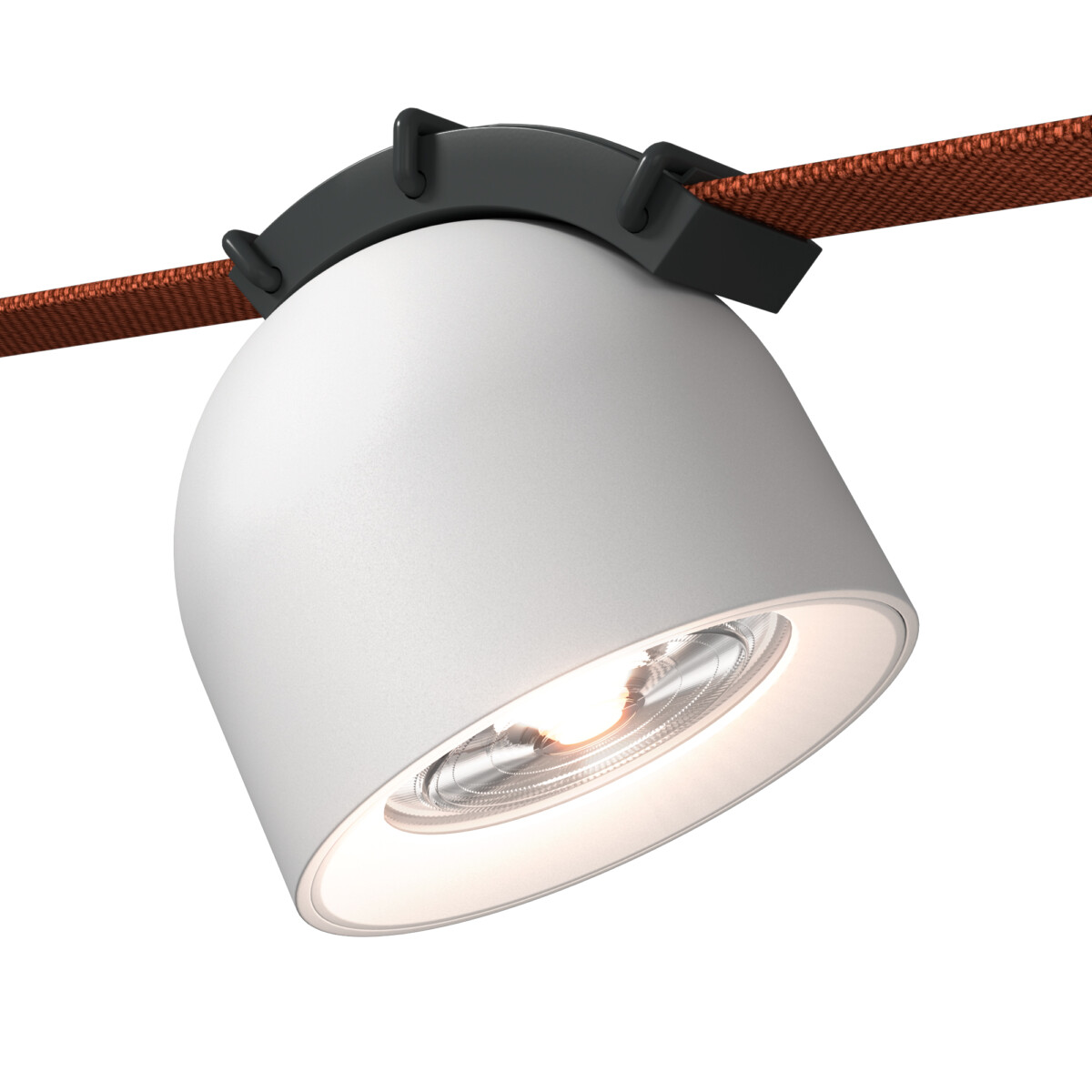 ST451.536.12.1 Св-к трек. Белый LED 1*12W 3000K 911Lm Ra90 60 IP20 D100xH107 48V BAND — изображение 1