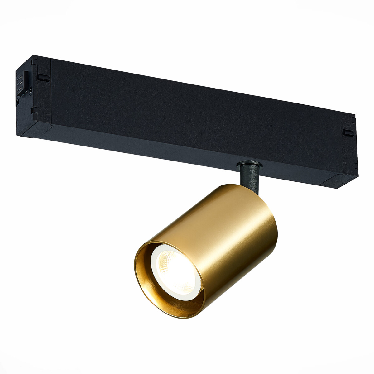 ST505.206.01 Св-к трек. Золотистый GU10 1*50W  IP20 L82xW70xH172 180-240V Без ламп SKYLINE 220 — изображение 1