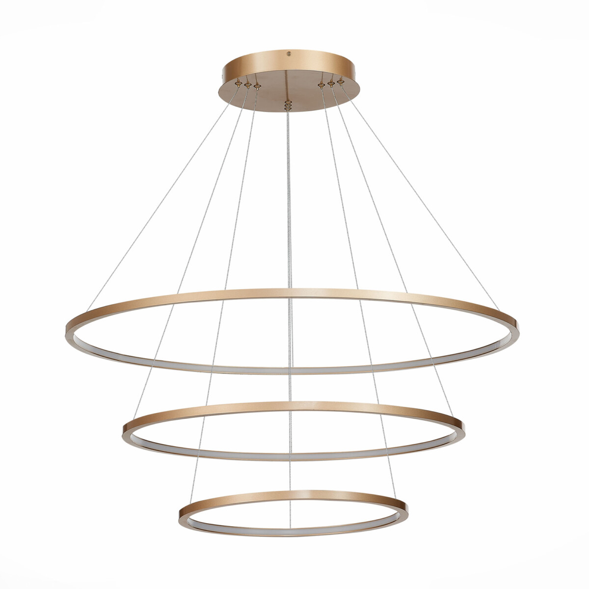 ST603.243.114 Светильник подвесной ST-Luce Золотистый/Белый LED 1*114W 4000K Подвесные светильники — изображение 2