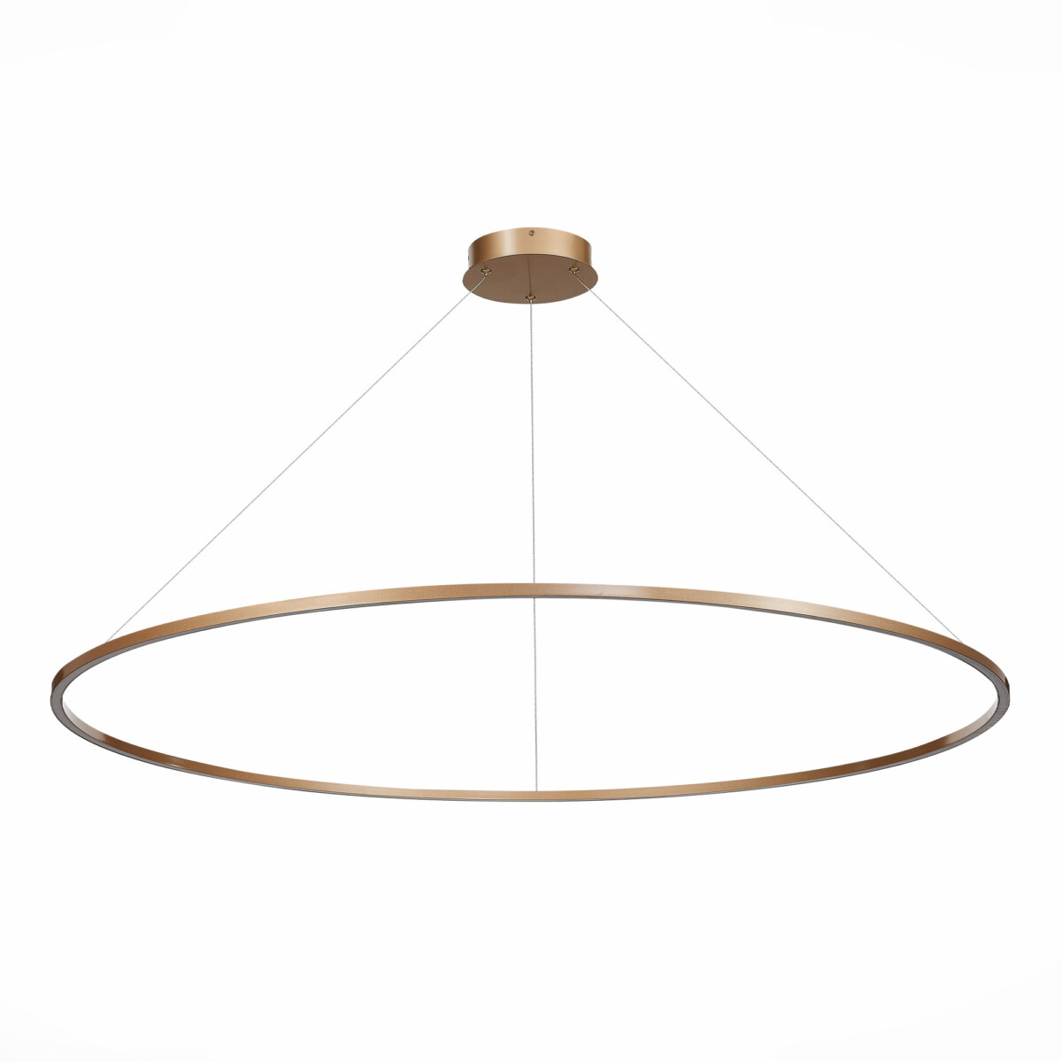 ST605.243.72 Светильник подвесной ST-Luce Золотистый/Белый LED 1*72W 4000K Подвесные светильники — изображение 2