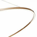 ST605.243.72 Светильник подвесной ST-Luce Золотистый/Белый LED 1*72W 4000K Подвесные светильники — изображение 3