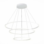 ST605.503.114 Cветильник подвесной SMART ST-Luce Белый/Белый LED 1*114W 2800-6500K AURA