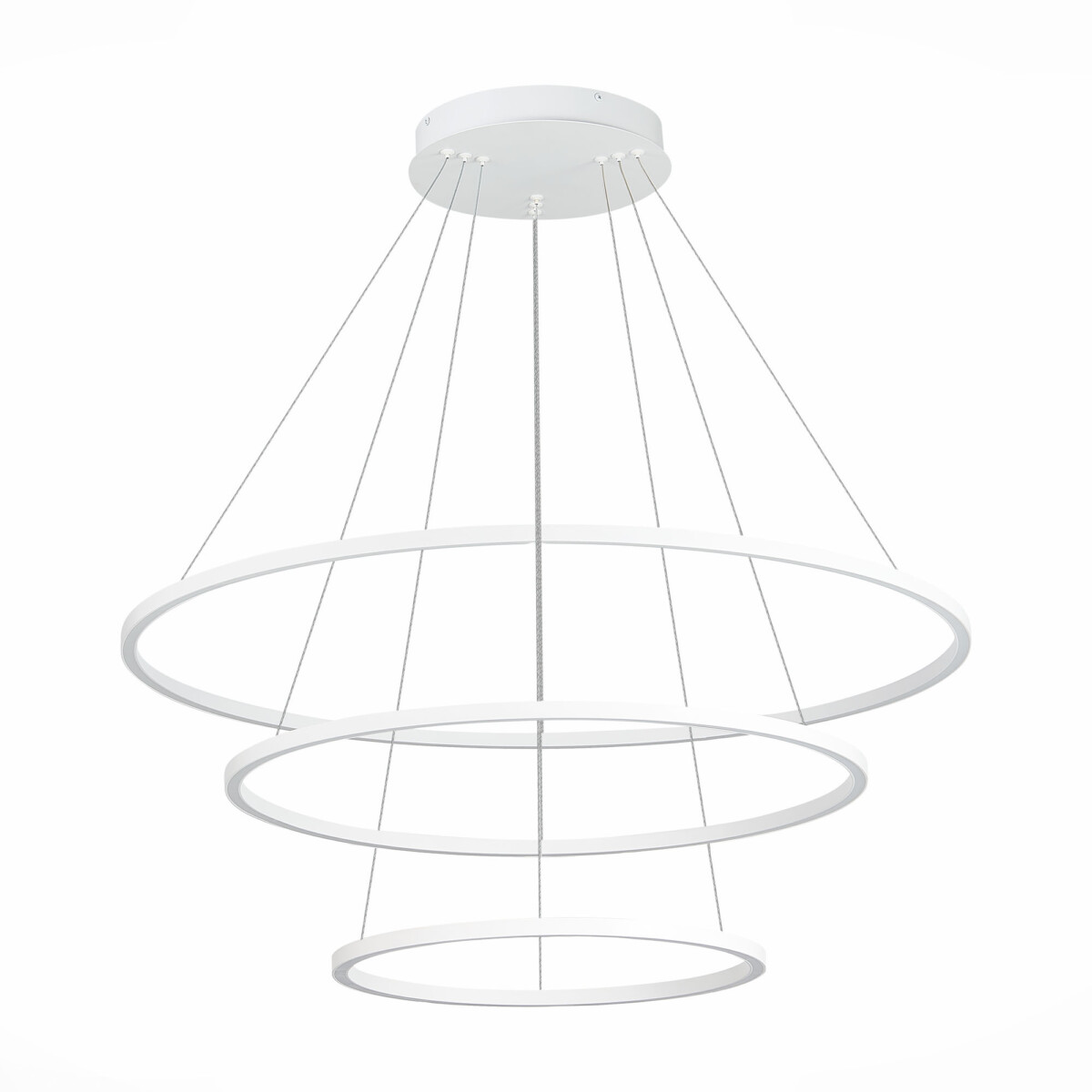 ST605.503.114 Cветильник подвесной SMART ST-Luce Белый/Белый LED 1*114W 2800-6500K AURA — изображение 2