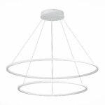 в наличии ST605.503.91 Cветильник подвесной SMART ST-Luce Белый/Белый LED 1*91W 2800-6500K AURA - купить в интернет-магазине Светильники Торг