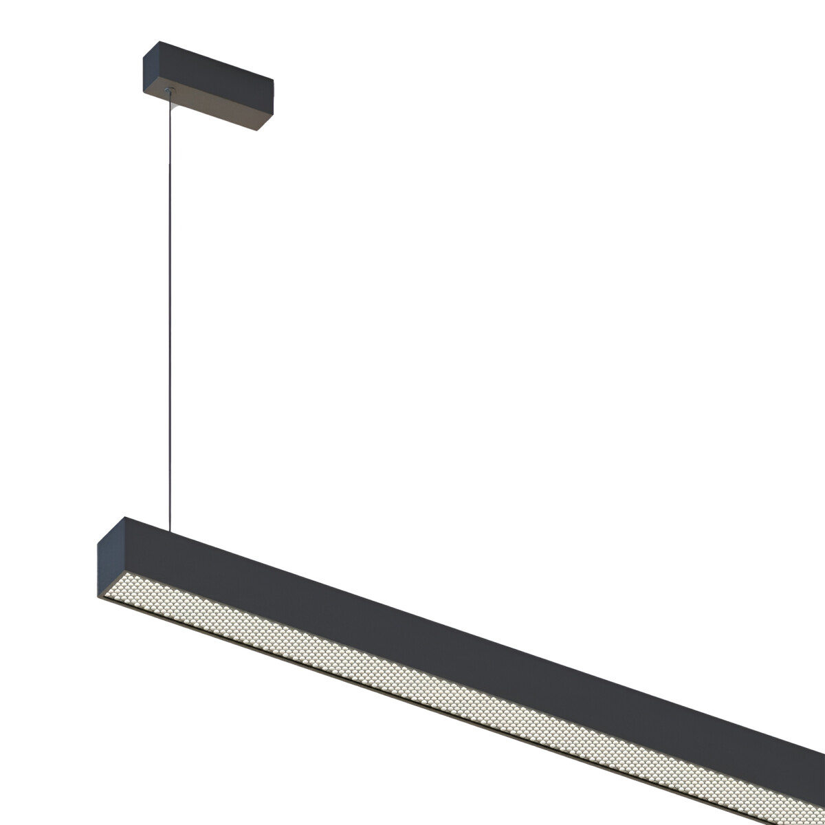 ST612.433.32 Светильник подвесной Черный LED 1*35W 3000K 698Lm Ra>80 120°IP20 L1120xW50xH60 180-220V Подвесные светильники — изображение 2