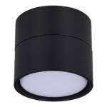 ST651.402.01 Светильник потолочный Черный GX53 1*50W IP20 D85xH77 220V Без ламп Накладные светильники — изображение 2