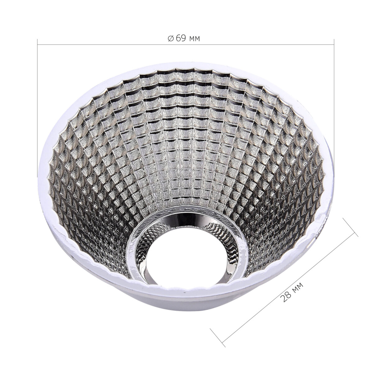 ST661.060.30 Рефлектор для светильника ST661 ST-Luce Хром TRACE — изображение 2