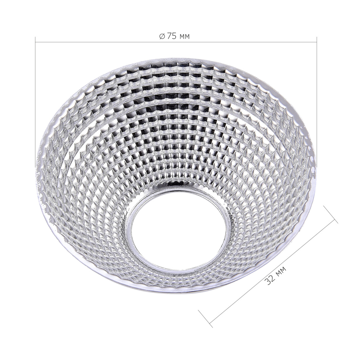 ST661.060.40 Рефлектор для светильника ST661 ST-Luce Хром TRACE — изображение 2