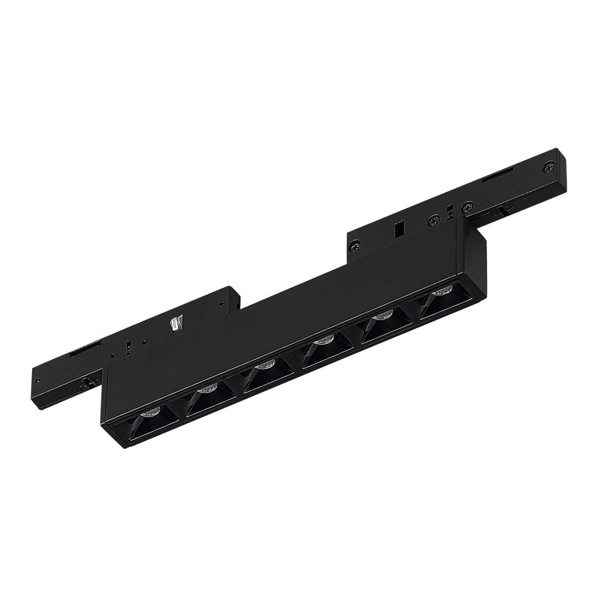 ST666.436.05 Магнитный трековый светильник Черный LED 1*5W 3000K 220Lm Ra>90  IP20 L100xW10xH18 24V SUPER5 — изображение 5