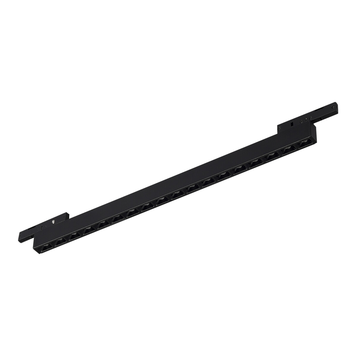 ST666.436.15 Магнитный трековый светильник Черный LED 1*15W 3000K 640Lm Ra>90  IP20 L292xW10xH18 24V SUPER5 — изображение 3