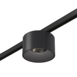 ST669.446.05 Магнитный трековый светильник Черный LED 1*5W 4000K 350Lm Ra>90 36° IP20 D60xH37 24V SUPER5