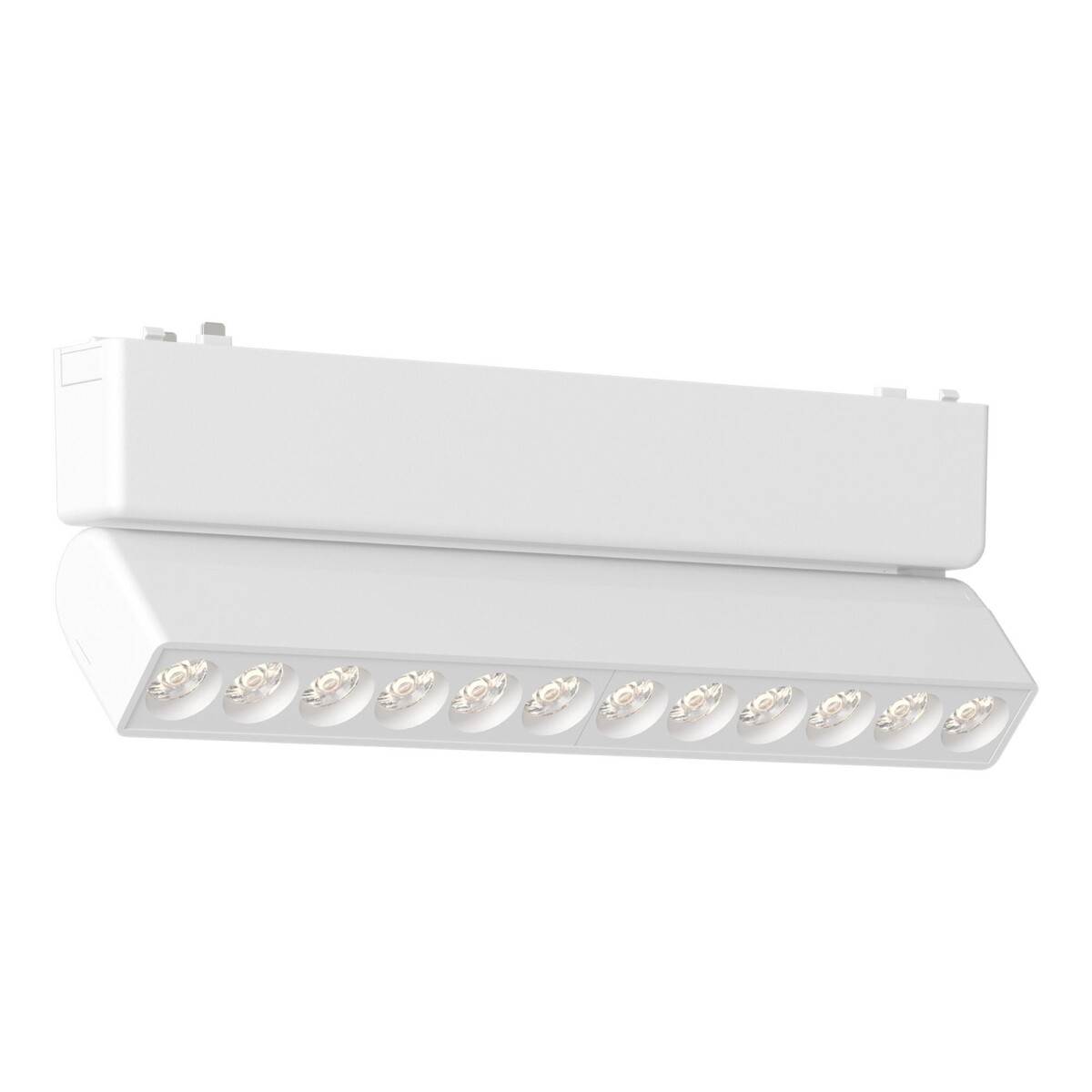 ST675.536.12 Магнитный трековый светильник Белый LED 1*12W 3000K 710Lm Ra>90 IP20 L230xW26xH82 48V SKYFLAT — изображение 1