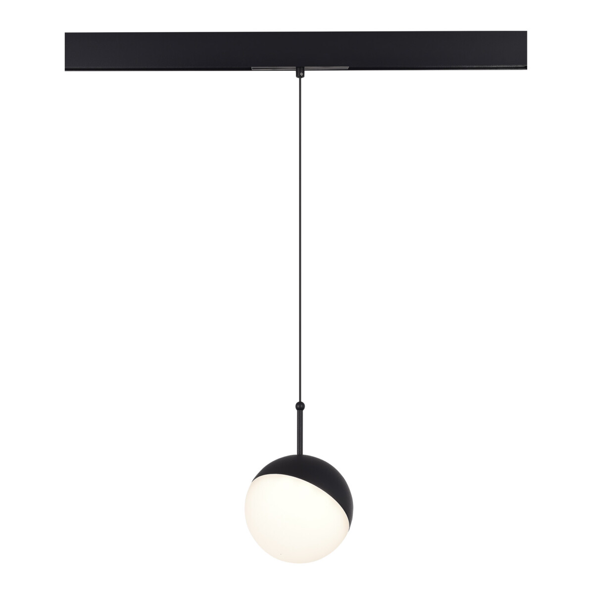 ST681.446.07 Магнитный трековый светильник Черный LED 1*7W 4000K Lm Ra90 120° IP20 D100xH- 48V SKYLINE 48 — изображение 1