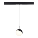 ST681.446.07 Магнитный трековый светильник Черный LED 1*7W 4000K Lm Ra90 120° IP20 D100xH- 48V SKYLINE 48