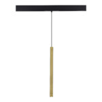 ST683.336.08 Магнитный трековый светильник Золотистый LED 1*8W 3000K 450Lm Ra90 24° IP20 D30xH500 48 SKYLINE 48