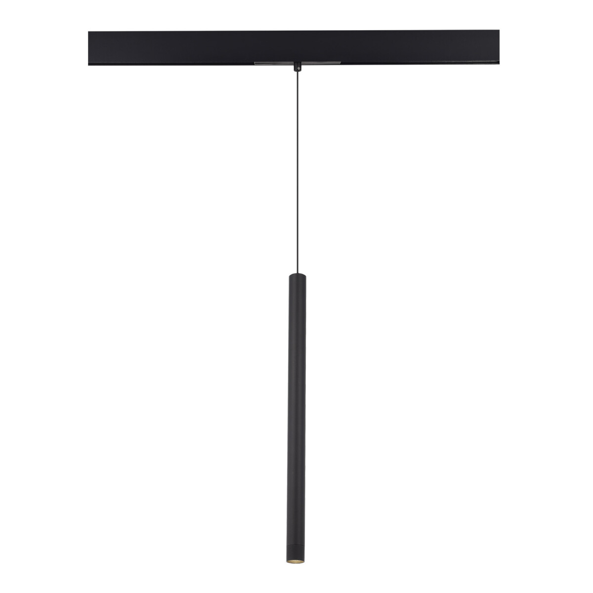 ST683.436.08 Магнитный трековый светильник Черный LED 1*8W 3000K 450Lm Ra90 24° IP20 D30xH500 48V SKYLINE 48 — изображение 1