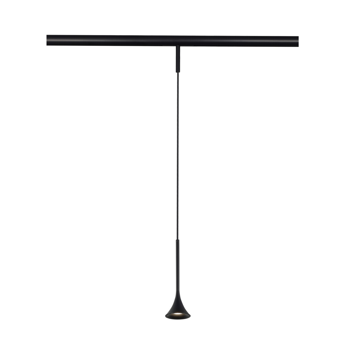 ST688.446.05_01W ST688.446.05 Магнитный трековый светильник Черный LED 1*5W 4000K Lm Ra>90 IP20 D70xH225 24V SUPER5 — изображение 1