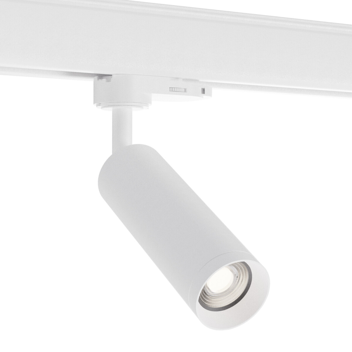 ST692.502.01 Св-к трек. Белый GU10 1*50W IP20 D52xH160 220V Без ламп TRACE — изображение 1
